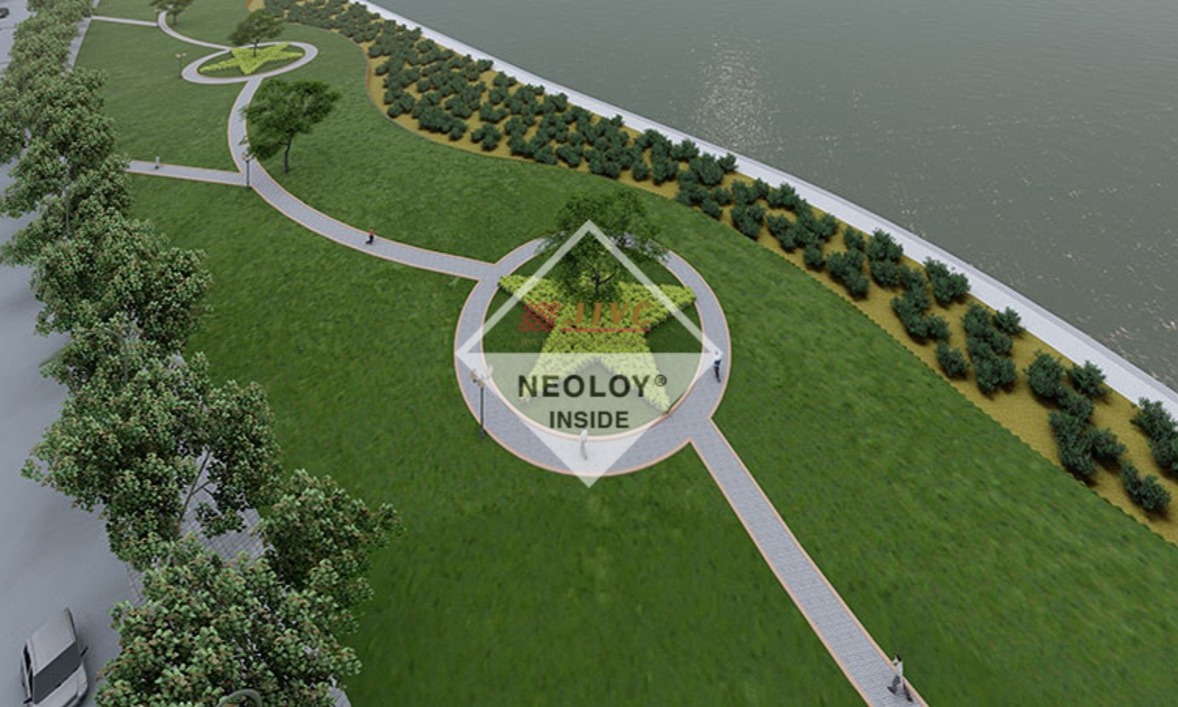Dự án tường chắn Neoweb - khu đô thị Bắc Sông Cấm - Hải Phòng