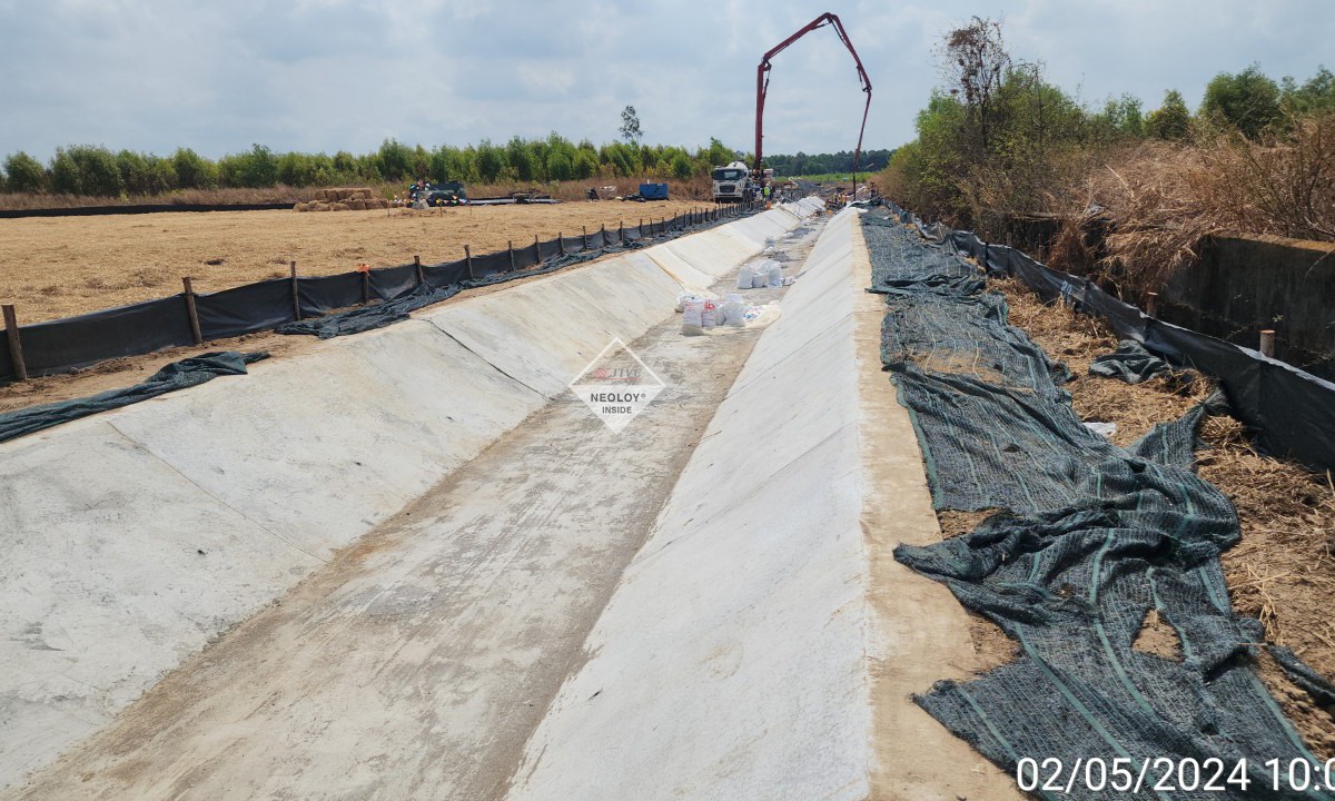 Dự án neoweb xử lý ô nhiễm Dioxin - Sân Bay Biên Hòa - Đồng Nai (Giai Đoạn 3)